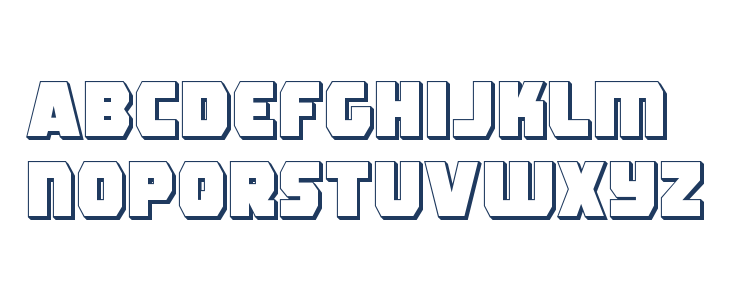 Rogue Hero 3D Lowercase