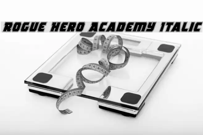 Rogue Hero Academy Italic Fonte examples