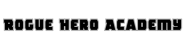 Rogue Hero Academy  नि: शुल्क फ़ॉन्ट्स डाउनलोड