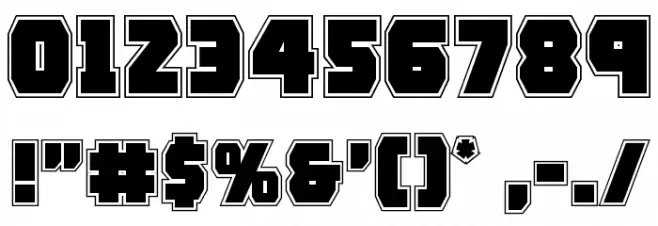 Rogue Hero Academy Font OTHER CHARS