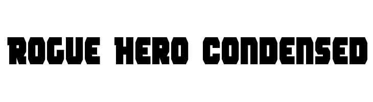 Rogue Hero Condensed  لخطوط تنزيل