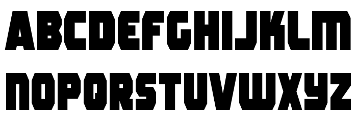 Rogue Hero Condensed Font LOWERCASE