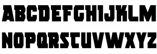 Rogue Hero Condensed Caratteri MAIUSCOLE