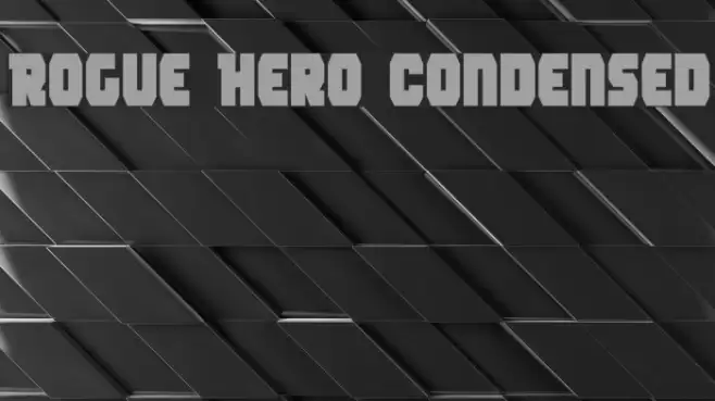 Rogue Hero Condensed フォント examples