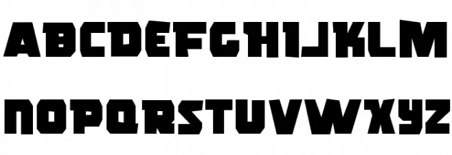 Rogue Hero Distressed Font Litere mari