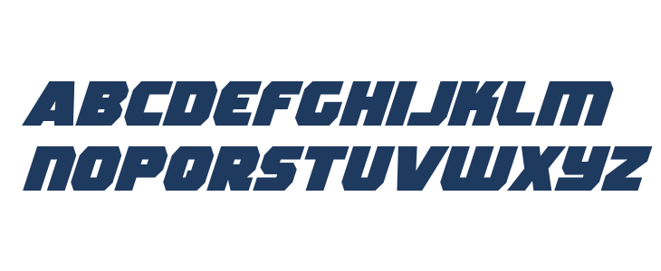 Rogue Hero Expanded Italic Lowercase