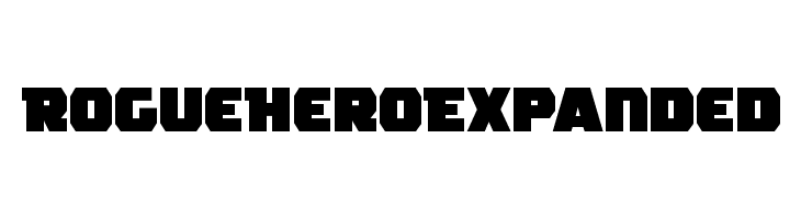 Rogue Hero Expanded  Frei Schriftart Herunterladen