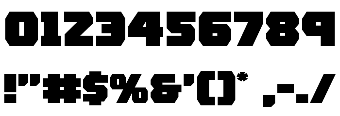 Rogue Hero Expanded Font OTHER CHARS