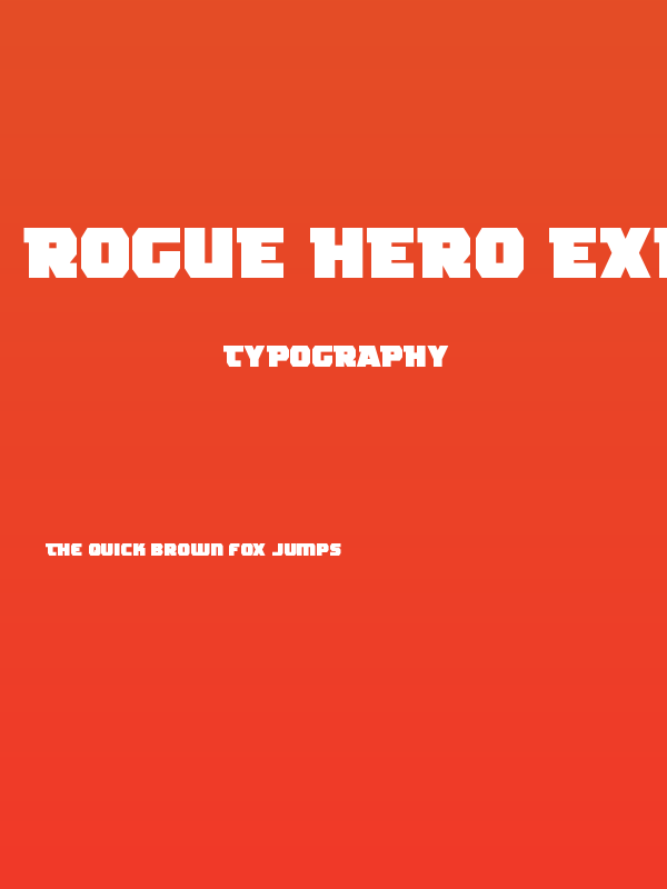 Rogue Hero Expanded Poster