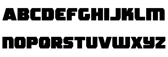 Rogue Hero Expanded Font LOWERCASE