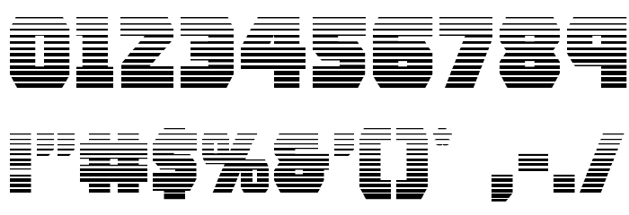 Rogue Hero Gradient Font OTHER CHARS