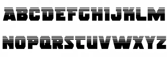 Rogue Hero Halftone خط أحرف كبيرة