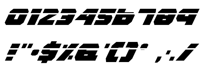 Rogue Hero LasEx Italic Font OTHER CHARS