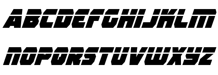 Rogue Hero Laser Italic フォント 小文字