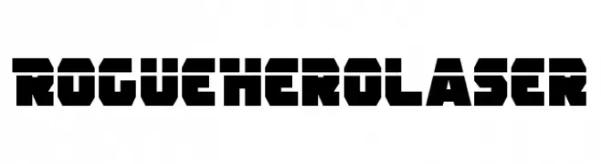 Rogue Hero Laser  baixar fontes gratis