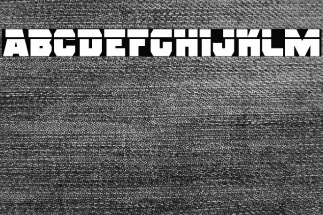 Rogue Hero Laser Font examples