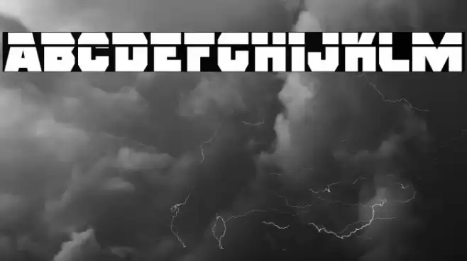 Rogue Hero Laser Font examples