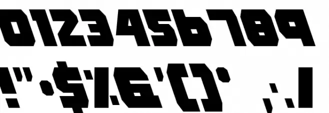 Rogue Hero Left フォント その他の文字