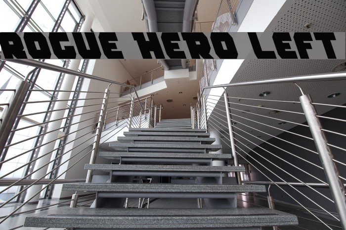 Rogue Hero Left Font examples