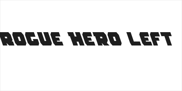 Rogue Hero Left Logo