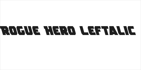 Rogue Hero Leftalic Logo
