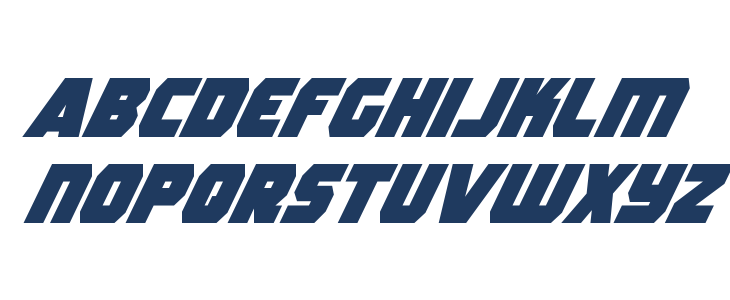 Rogue Hero Super-Italic Lowercase