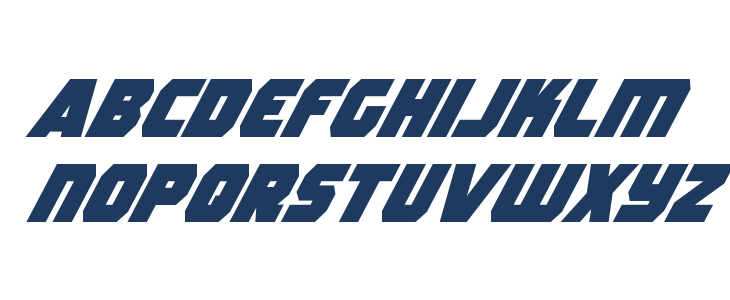 Rogue Hero Super-Italic Lowercase