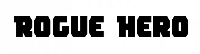 Rogue Hero  नि: शुल्क फ़ॉन्ट्स डाउनलोड
