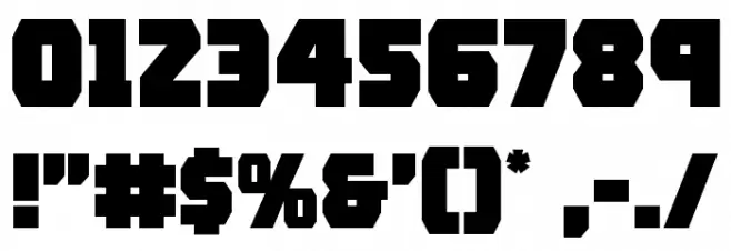 Rogue Hero Font OTHER CHARS