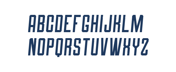Roguedash Italic Solid Lowercase