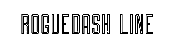 Roguedash Line  Fuentes Gratis Descargar