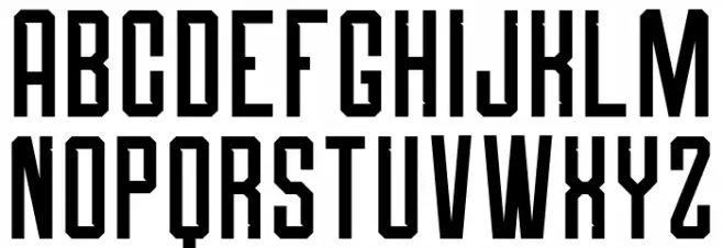 Roguedash-Solid Font LOWERCASE