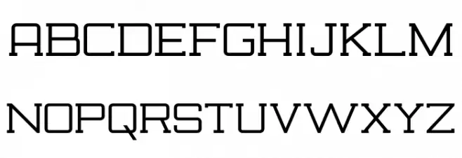 Rogueland Slab Bold Polices MAJUSCULES