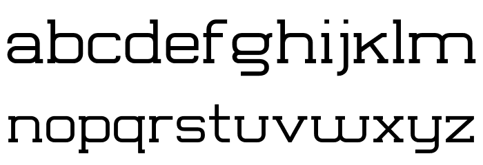 Rogueland Slab Bold Font LOWERCASE