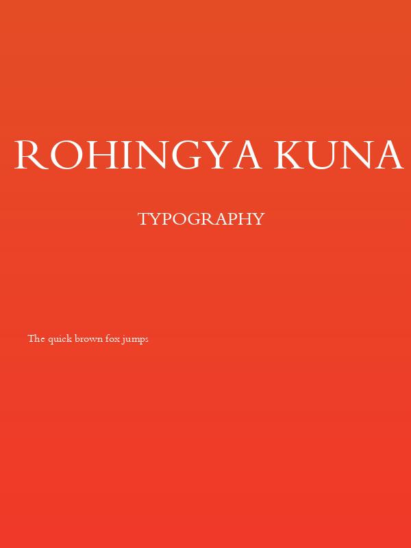 Rohingya Kuna Leyka Noories Poster