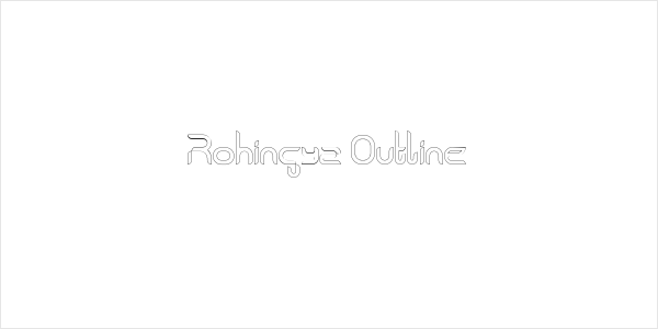 Rohingya Outline Logo