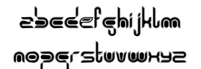 Rohingya Font LOWERCASE