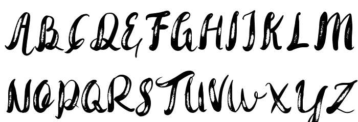 Rohman Demo Grunge Font OTHER CHARS