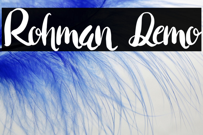 Rohman Demo Example 3