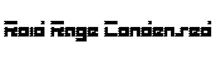 Roid Rage Condensed  Fuentes Gratis Descargar