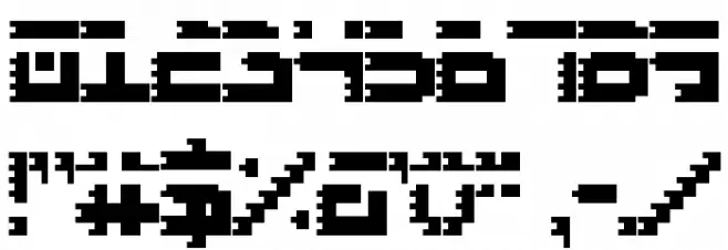 Roid Rage Condensed フォント その他の文字