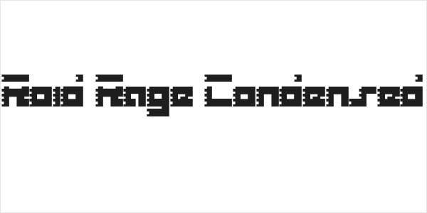 Roid Rage Condensed Logo