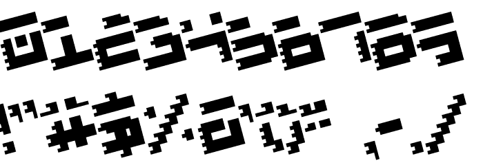Roid Rage Rotate Font OTHER CHARS