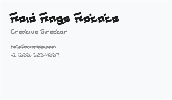 Roid Rage Rotate Business Card