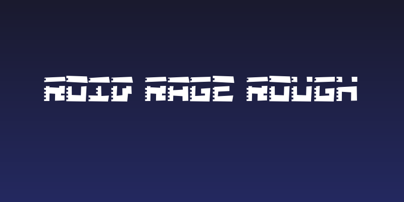 Roid Rage Rough Social Header