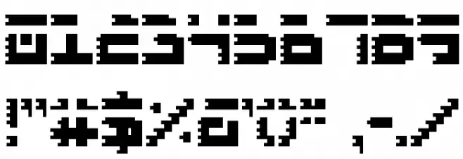 Roid Rage フォント その他の文字