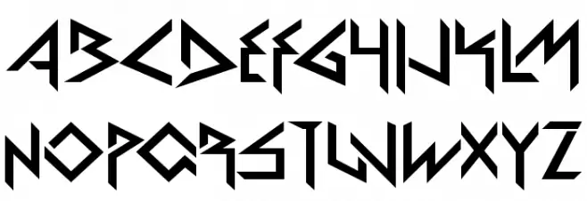 Rokford Font Litere mari