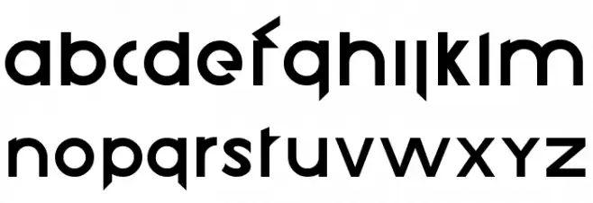 Rokford 字体 小写