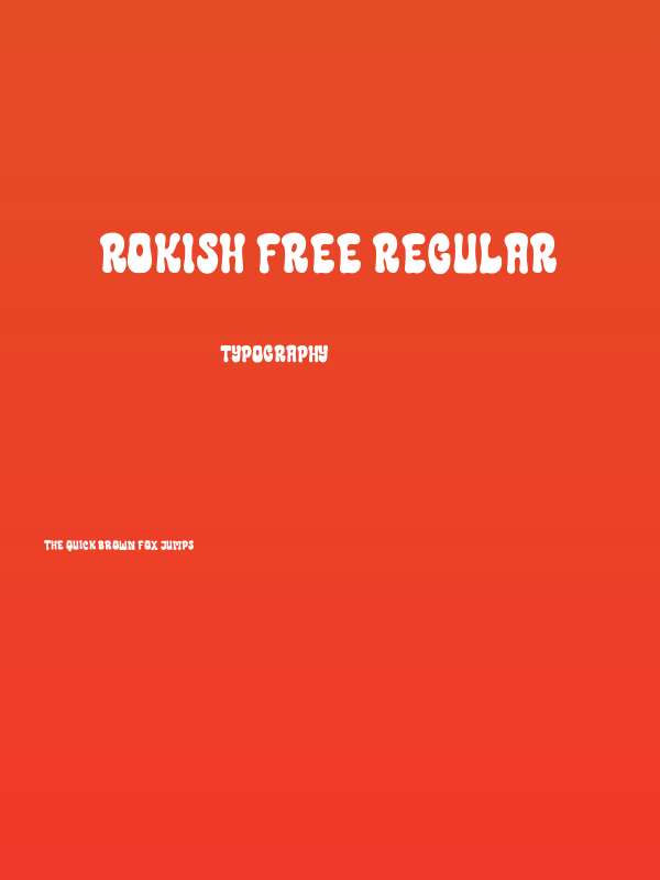 Rokish Free Regular Poster