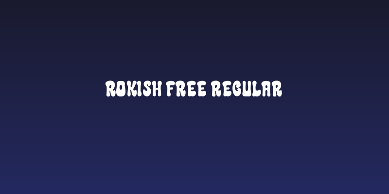Rokish Free Regular Social Header